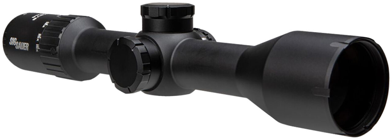 Sig Sauer Electro-Optics SOW63113 Whiskey6 Black 3-18x44mm 30mm Tube Quadplex Reticle - Image 2