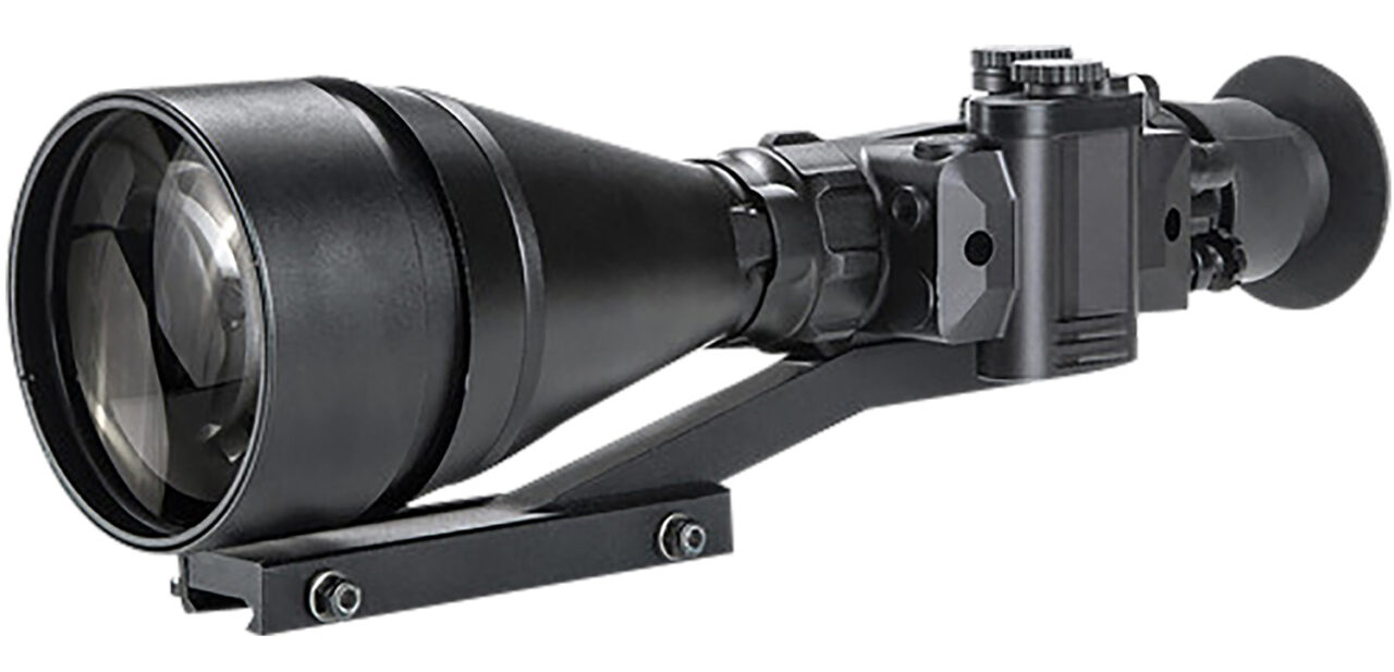 AGM Global Vision 15WP6623484111 Wolverine Pro-6 3AW1 night-vision Rifles Scope Matte Black 6x100mm Gen 3 Auto-Gated White Phosphor Level 1 Illuminated Red Chevron w/Ballistic Drop Reticle - Image 2