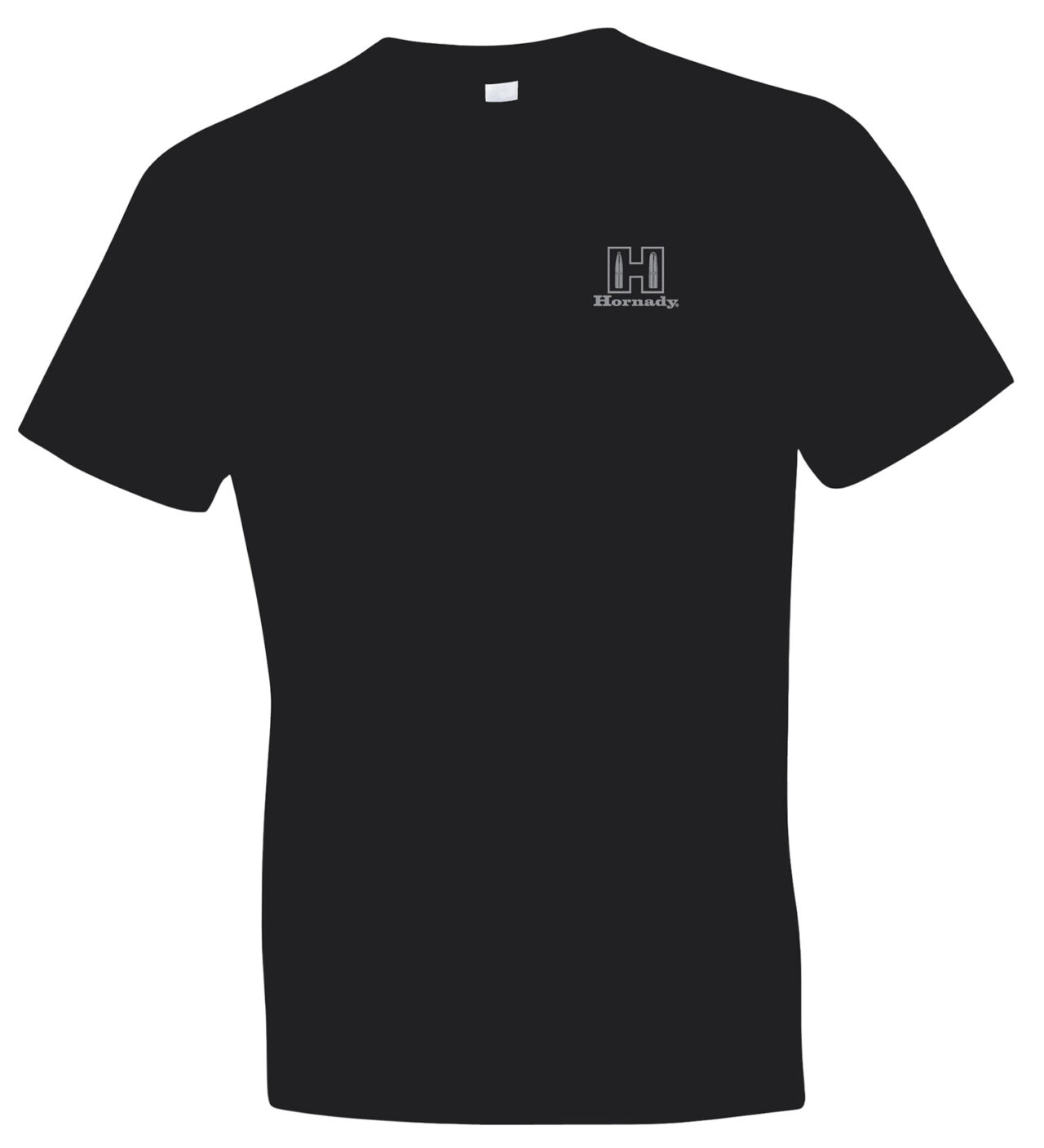 Hornady Gear 30123 Fueled By Hornady Black Cotton, Short Sleeve Semi-Fitted Large