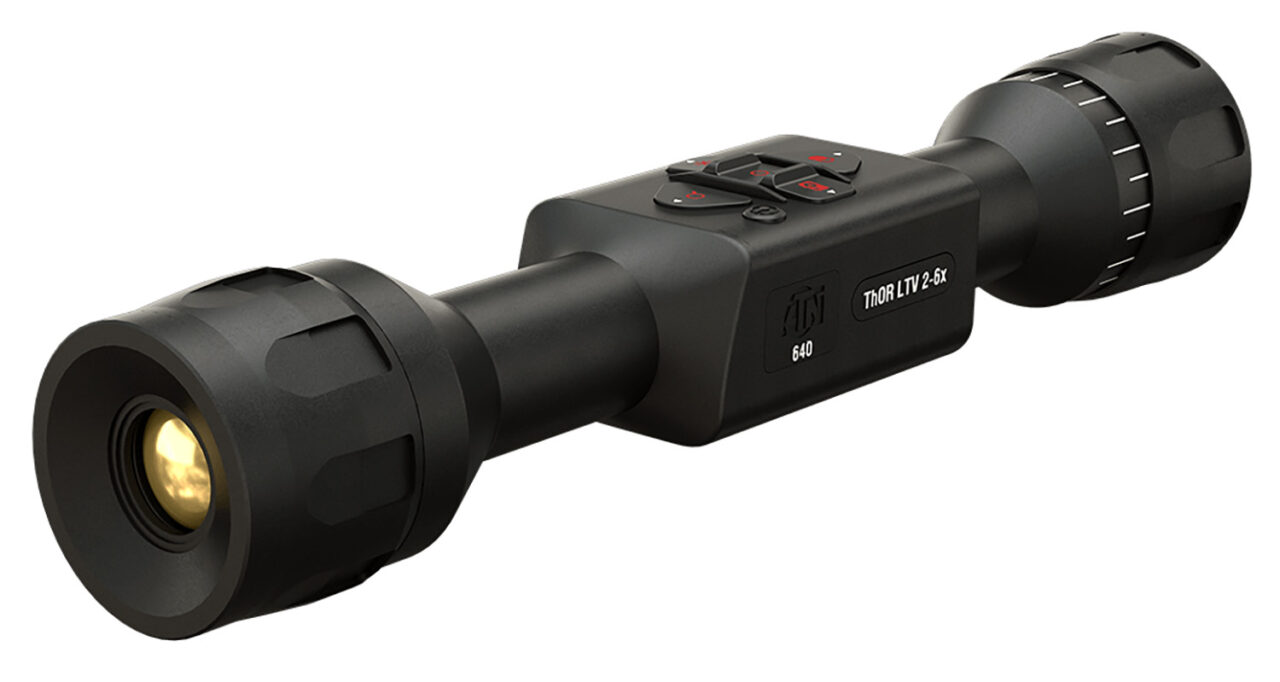 ATN TIWSTLTV625X Thor LTV Thermal Rifles Scope Black 2-6x25mm Illuminated Multi Reticle 640x480 Resolution