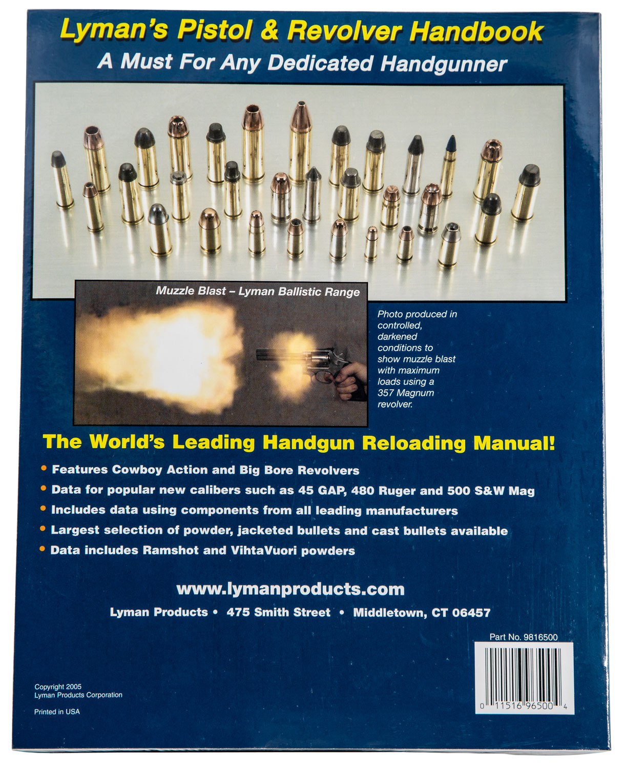 Lyman 9816500 Reloading Handbook Pistol/Revolver #3 - Image 2