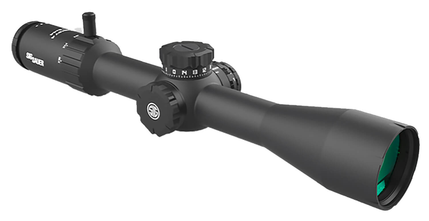 Sig Sauer Electro-Optics SOW45001 Whiskey4 Black 5-20x50mm 30mm Tube MOA Milling Hunter 2.0 Reticle