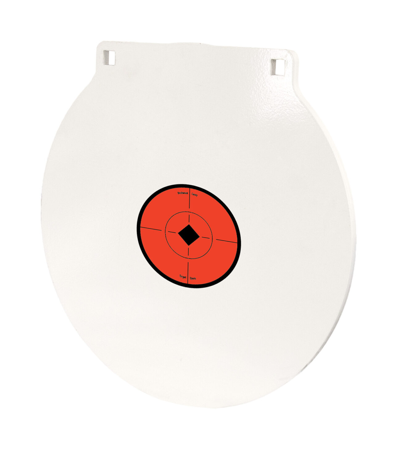 Birchwood Casey RND15 Round Steel Target Plate 15" Centerfire Rifles/pistols Target Black/Red/White NM500 Steel Hanging
