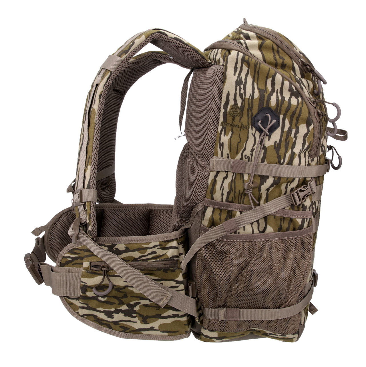 Muddy MUD-BPK-1500MO Pro 1500 Hunting Pack Mossy Oak Bottomland Polyester Zipper/Buckles Closure - Image 3
