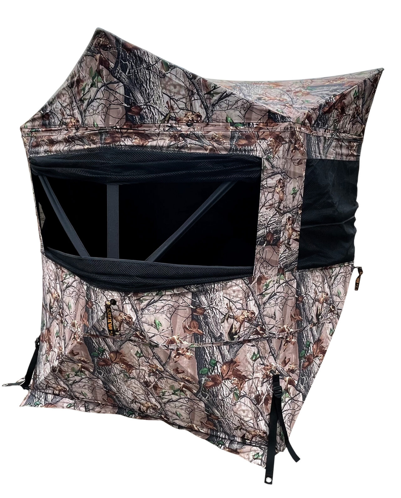 Muddy MUD-MGBTP Twin Peaks Hub-Style Camo 600D Polyester 70" H x 58" W
