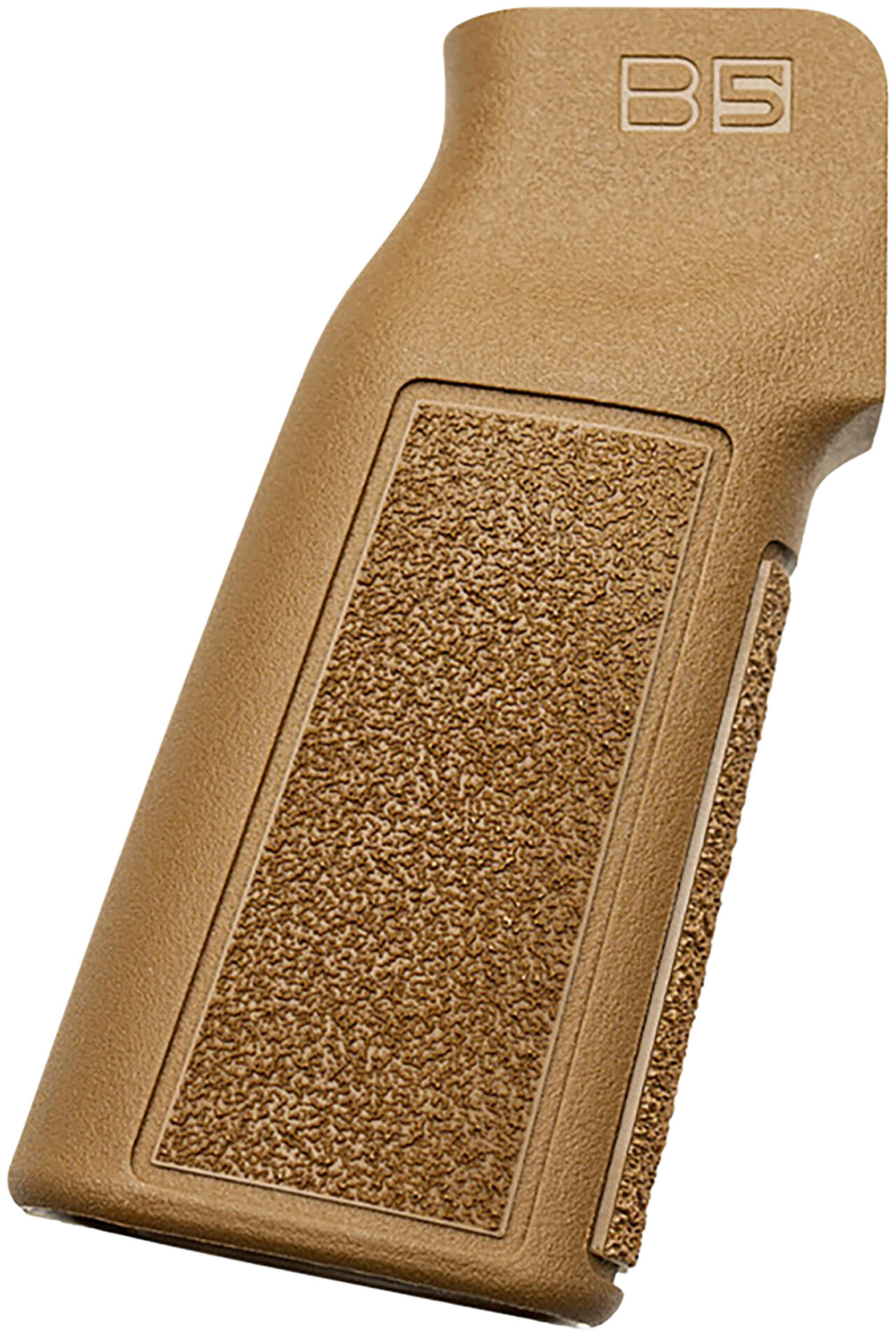 B5 Systems PGR1454 Type 22 P-Grip Coyote Brown Aggressive Textured Polymer, Increased Vertical Grip Angle with No Backstrap, Fits AR-Platform