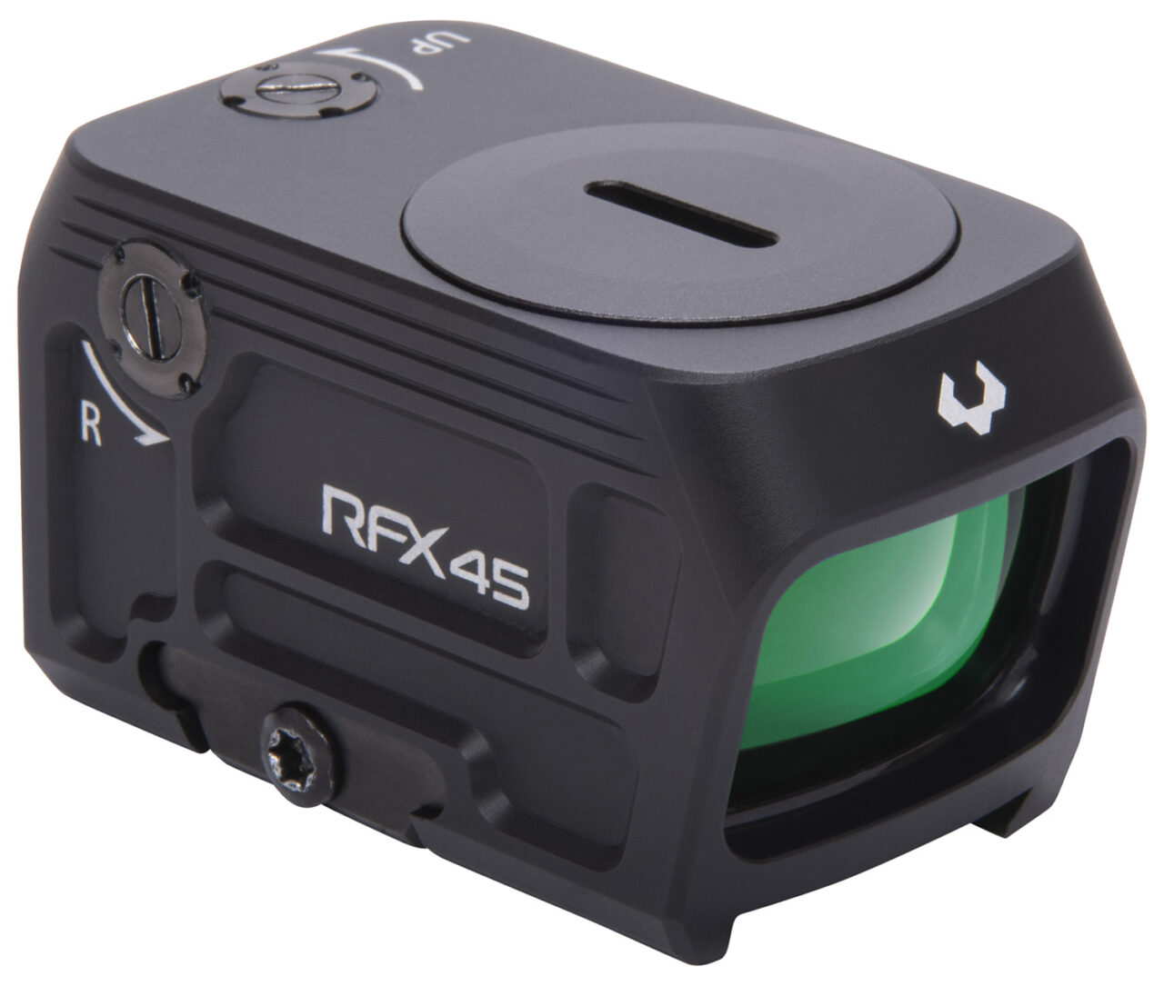 Viridian 9810053 RFX45 Green Dot Reflex Sight Black | 24 x 15.5mm 5 MOA Green Dot