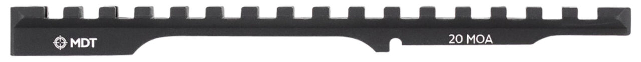Mdt Sporting Goods Inc 102187BLK 20 MOA Picatinny Scope Base Black | - Image 2