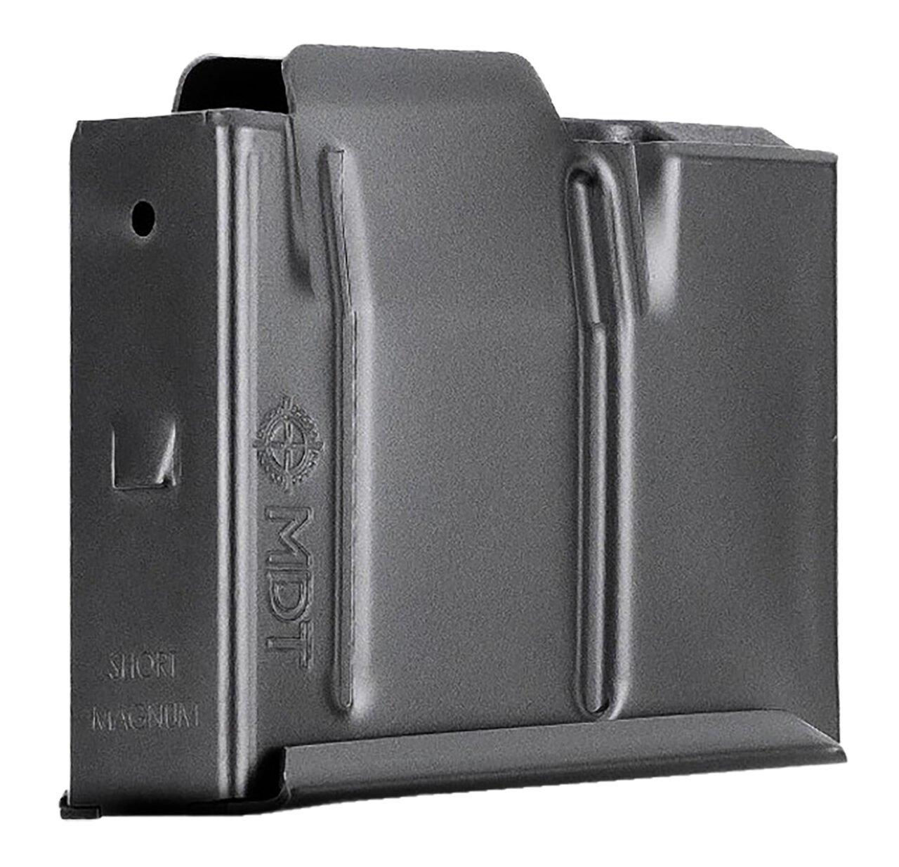 Mdt Sporting Goods Inc 103133BLK AICS Magazine 3rd 6.5 PRC/300 WSM Short Action Magnum, Black Steel