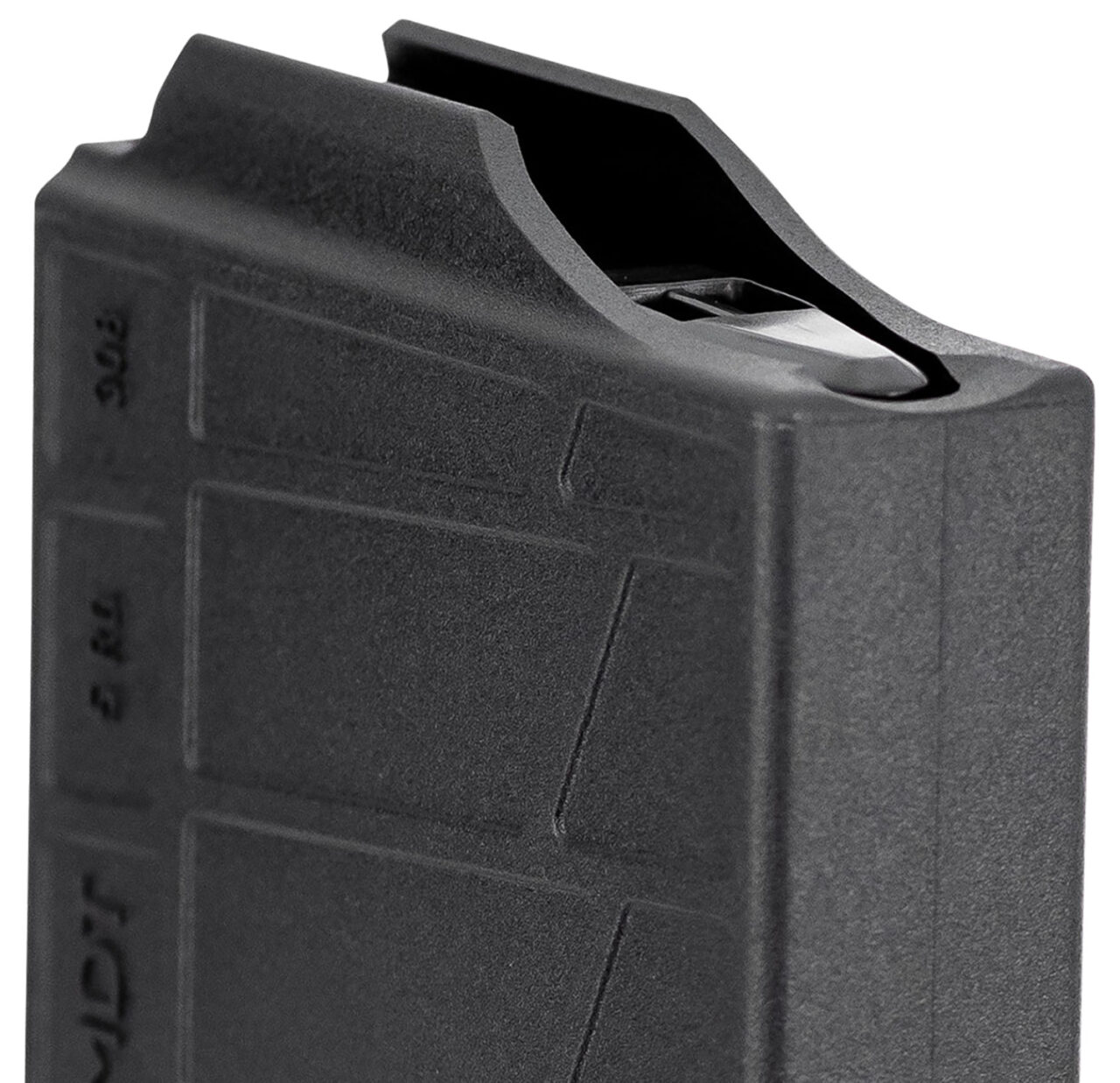 Mdt Sporting Goods Inc 105026BLK AICS Magazine 5rd Extended 308/6.5 Creedmoor Short Action, Black Polymer, Fits Some Chassis/Bottom Metal (MDT, XLR, KRG, GRS, CDI, Pacific Tool & Gauge) - Image 3