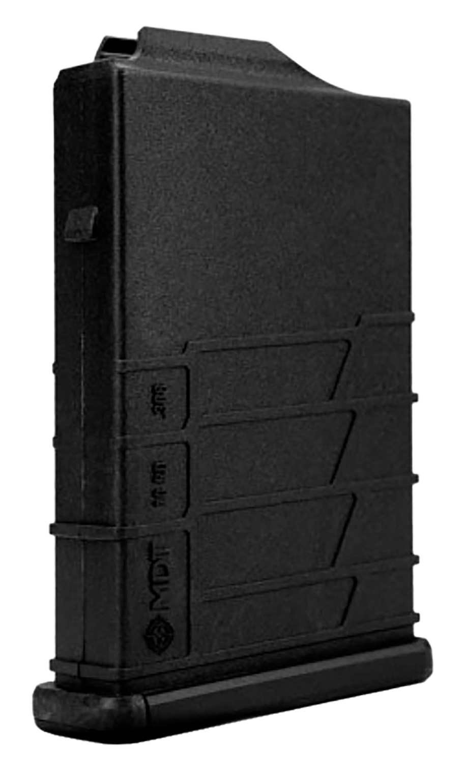 Mdt Sporting Goods Inc 104447BLK AICS Magazine 10rd Extended 308/6.5 Creedmoor Short Action, Black Polymer, Fits Some Chassis/Bottom Metal (MDT, XLR, KRG, GRS, CDI, Pacific Tool & Gauge)