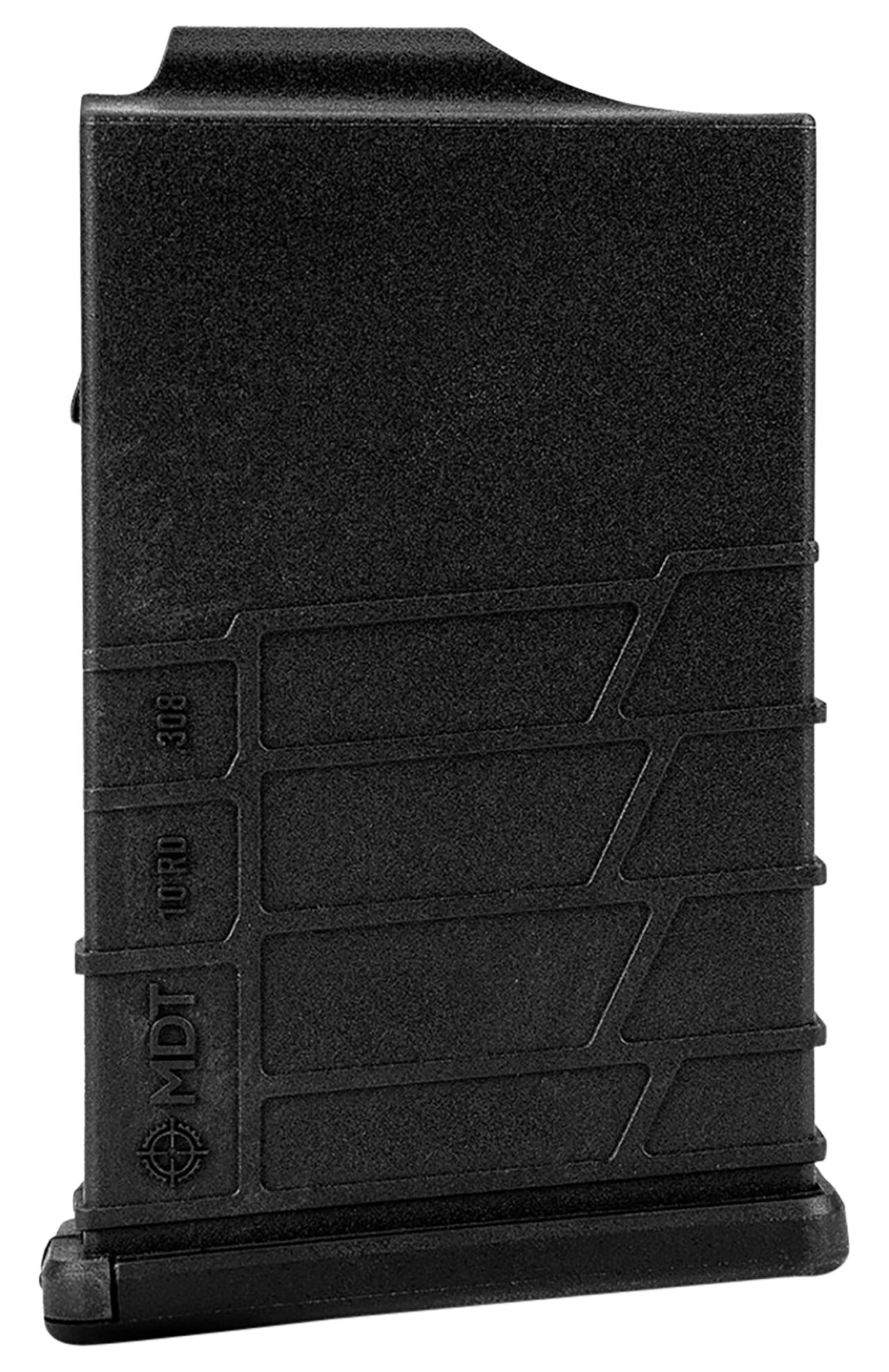 Mdt Sporting Goods Inc 104447BLK AICS Magazine 10rd Extended 308/6.5 Creedmoor Short Action, Black Polymer, Fits Some Chassis/Bottom Metal (MDT, XLR, KRG, GRS, CDI, Pacific Tool & Gauge) - Image 2