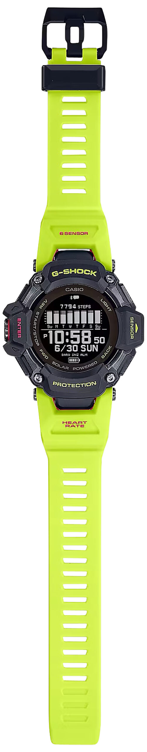 G-shock GBDH20001A9 G-Shock Tactical Black/Yellow Biomass Plastic 145-215mm