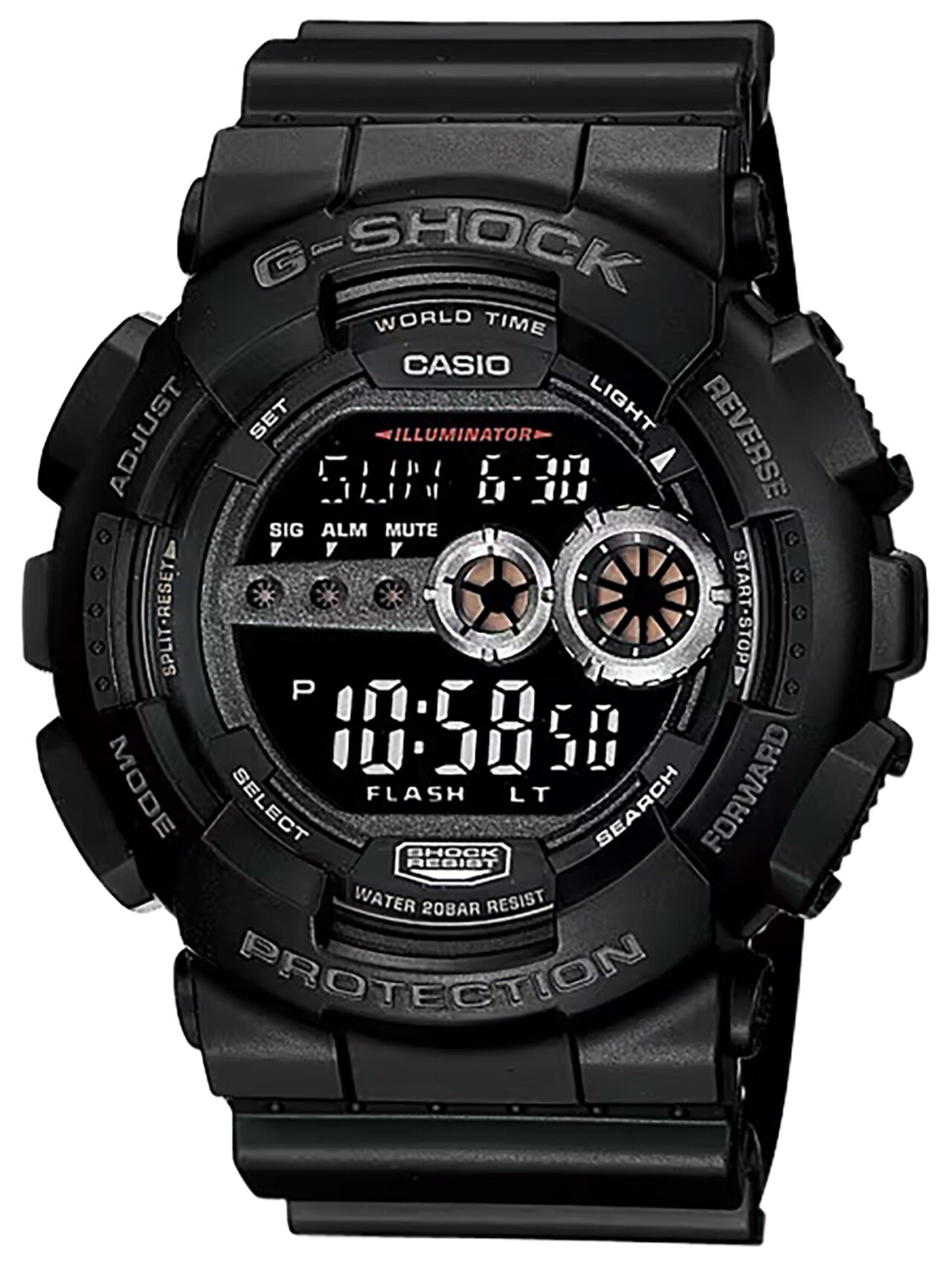 G-shock GD1001B G-Shock Tactical Black Stainless Steel Bezel