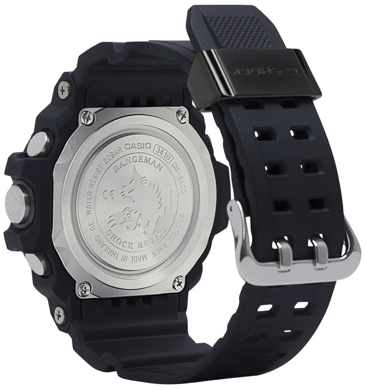 G-shock GW94001B G-Shock Tactical Rangeman Keep Time Blackout Size 145-215mm Features Digital Compass - Image 2