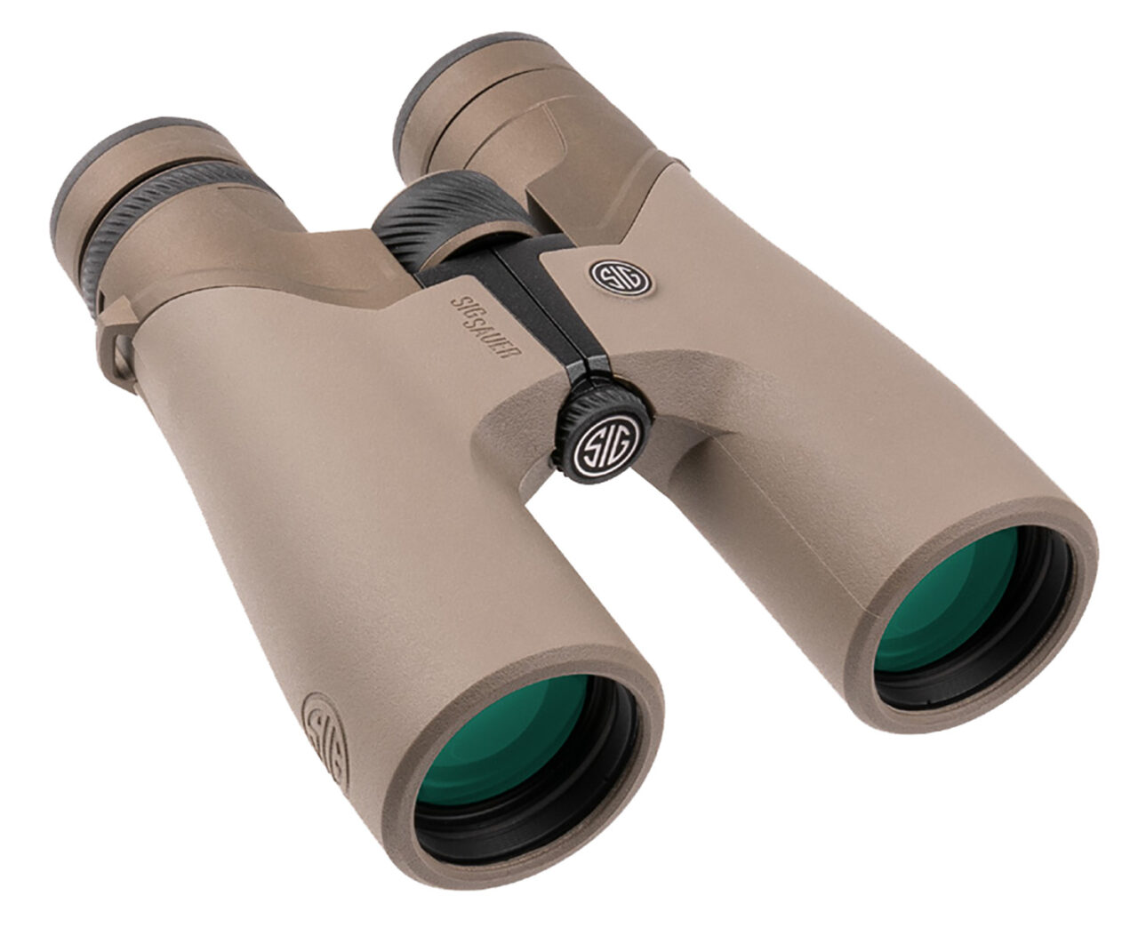 Sig Sauer Electro-Optics SOZ10003 Zulu10 HDX Coyote Rubber Armor 12x50mm HDX Abbe-Koenig Prism Aluminum