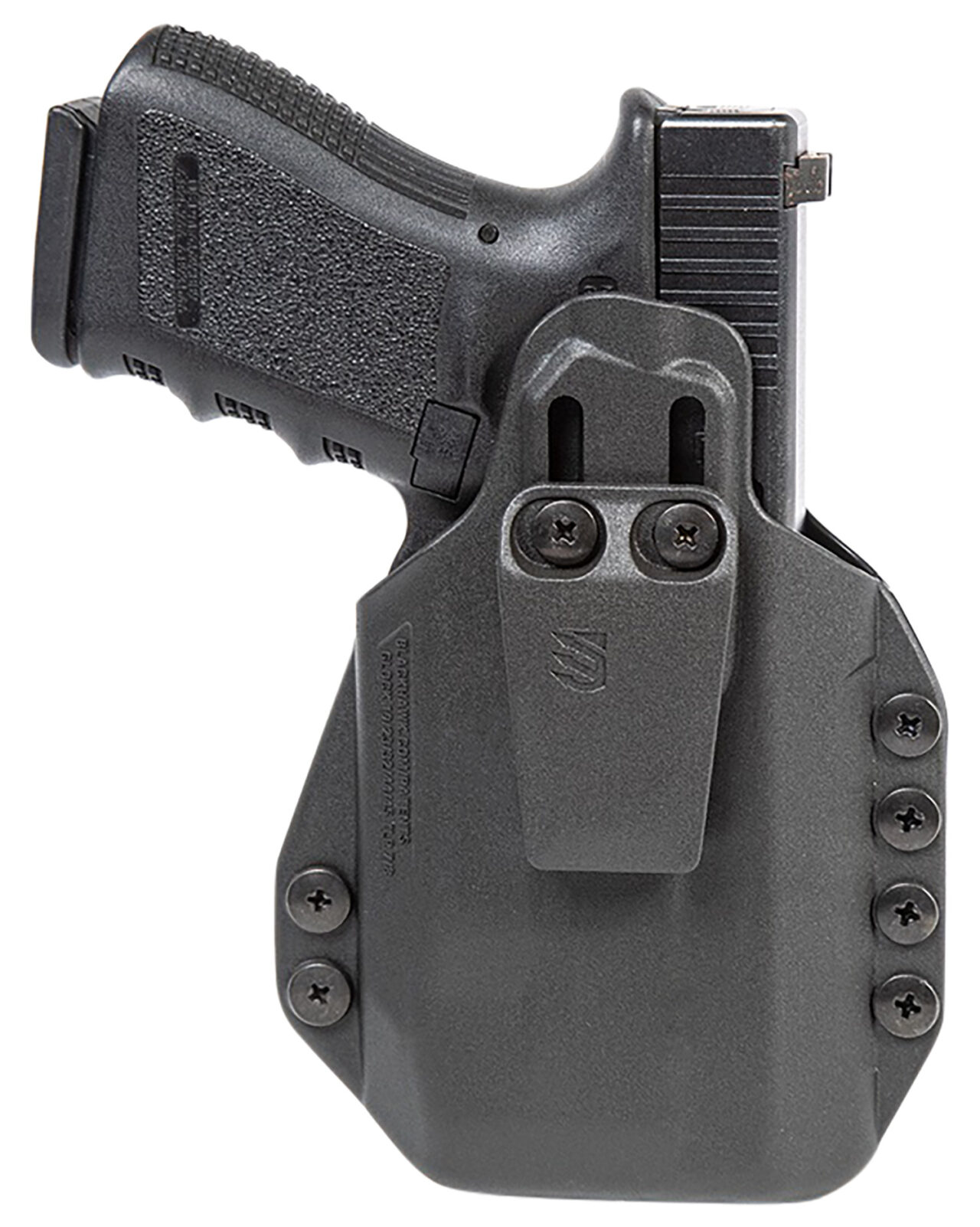Blackhawk 416001BK Stache Base Holster Kit IWB Black Polymer Belt Clip Compatible w/Glock 26 Ambidextrous - Image 3
