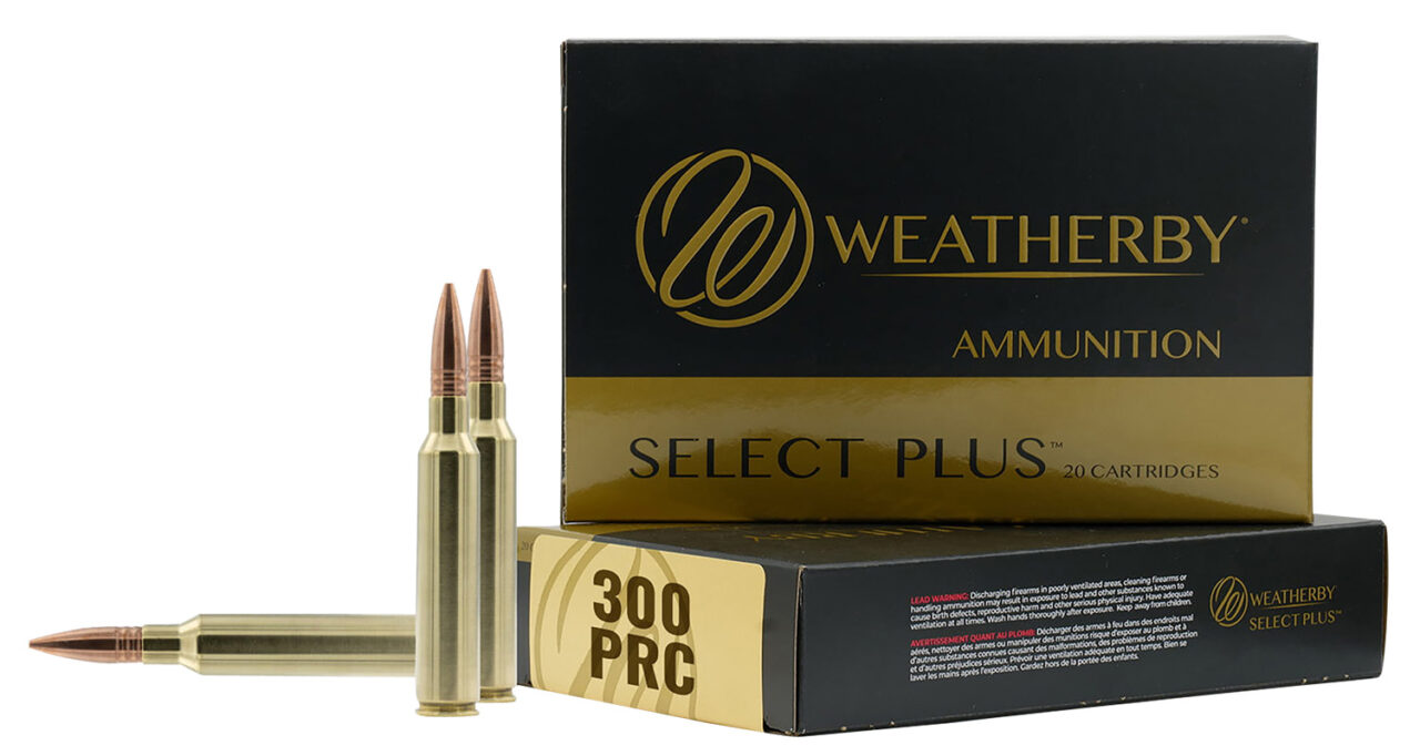 Weatherby R300P205EH Select Plus 300 PRC, 205 gr, 20 Per Box/ 10 Cs