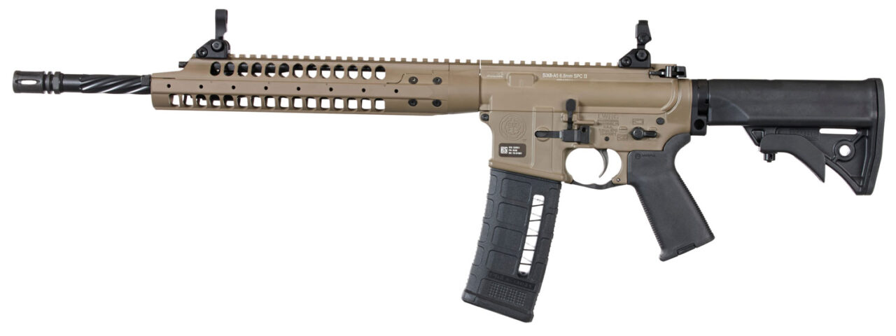 LWRC SIX8A5RCK16 SIX8 A5 6.8mm Rem SPC II 16.10" 30+1 Flat Dark Earth Cerakote Adjustable Stock - Image 2