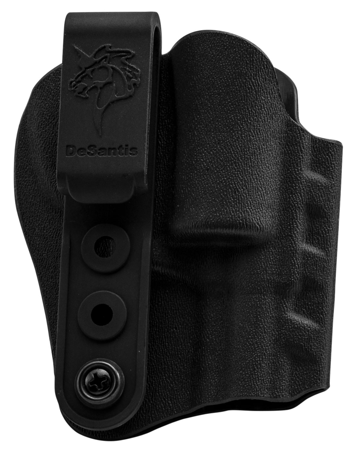 DeSantis Gunhide 137KJ02Z0 Slim-Tuk IWB Black Kydex Belt Clip Fits S&W J Frame Ambidextrous - Image 3