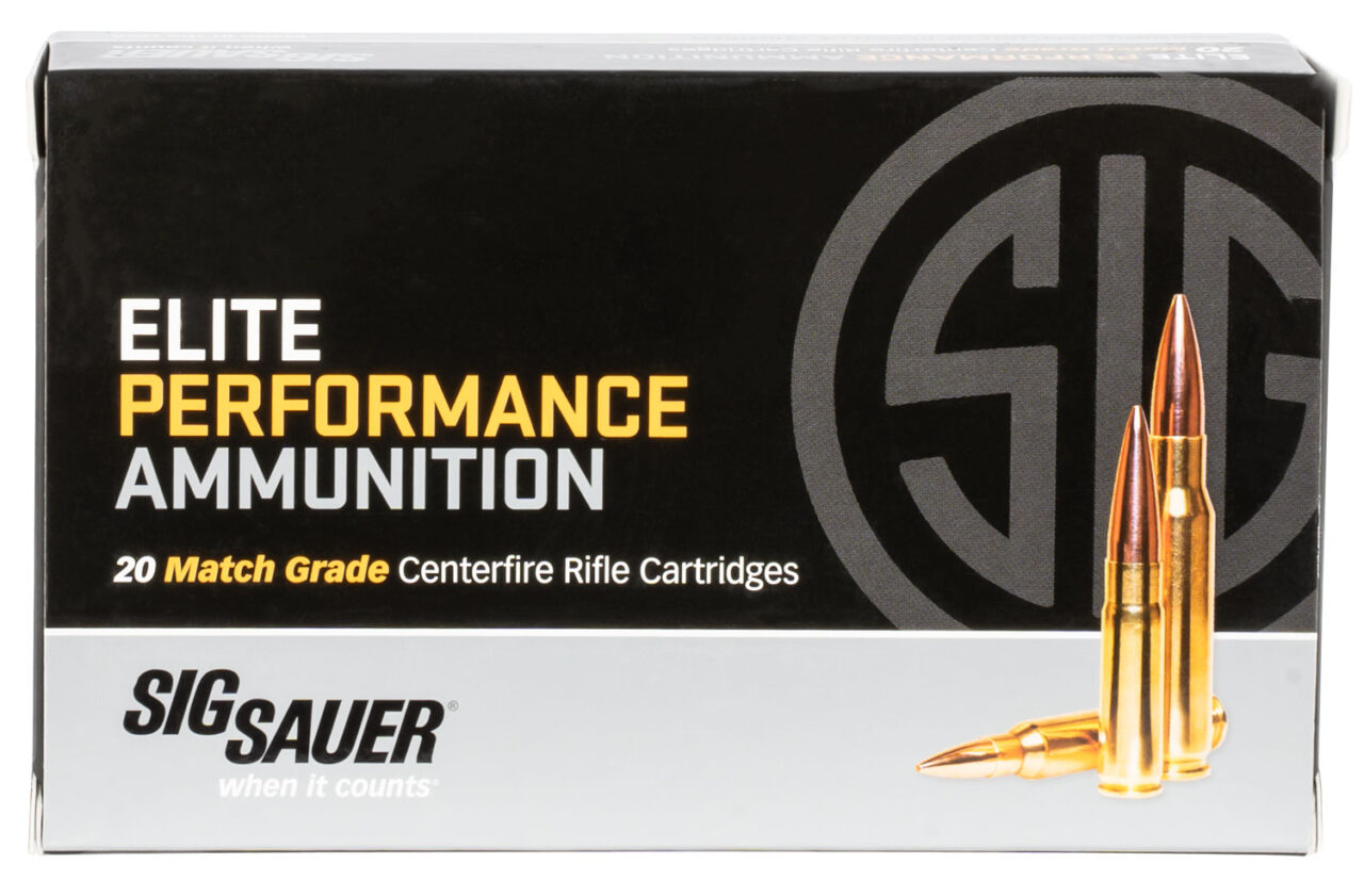 Sig Sauer E3WMM120 Marksman Elite 300 Win Mag 190 gr Open Tip Match (OTM) 20 Per Box/25 Cs