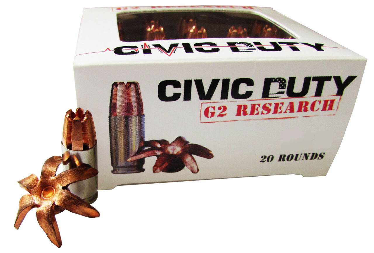 G2 Research .45 ACP 168gr – 20rd