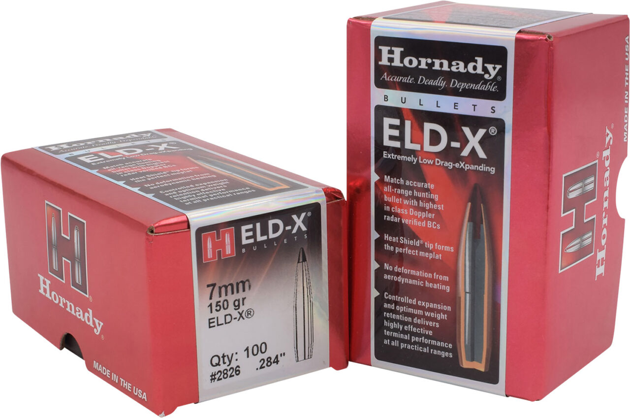 Hornady 2826 ELD-X 7mm .284 150 gr Extremely Low Drag-eXpanding