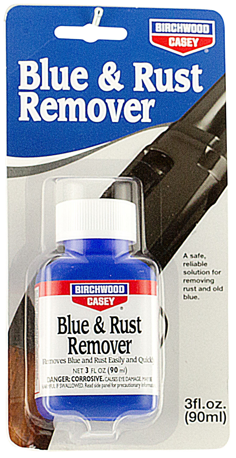 Birchwood Casey 16125 Blue & Rust Remover 3 oz. Bottle
