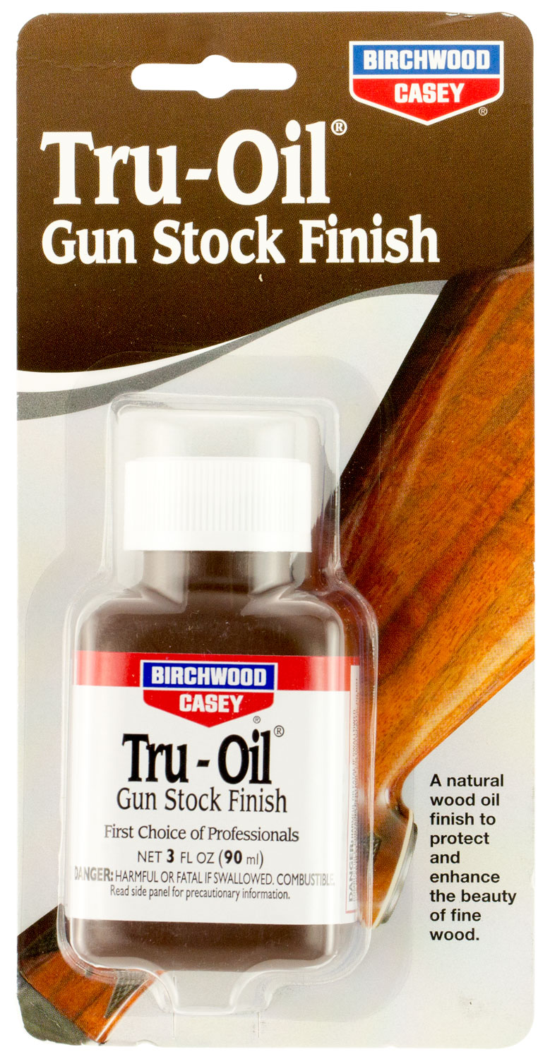 Birchwood Casey 23123 Tru-Oil Gun Stock Finish Natural Wood 3 oz. Bottle
