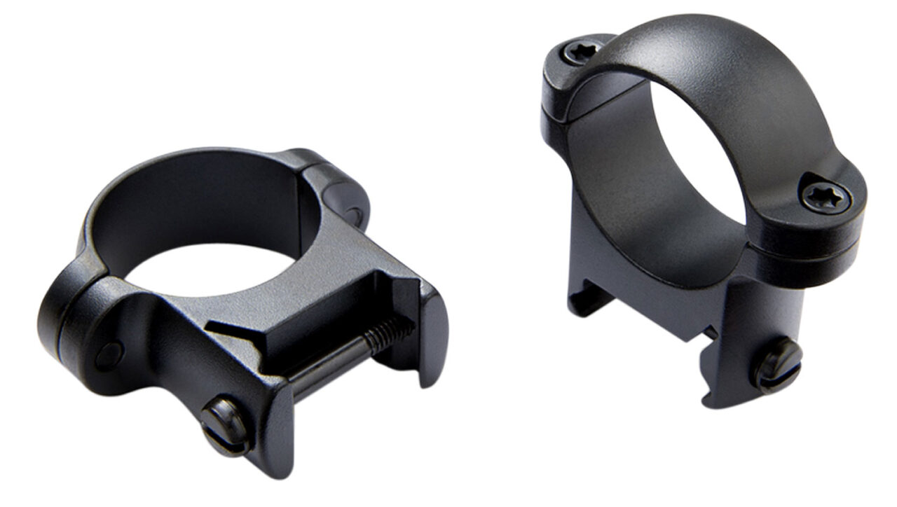Burris 420082 Zee Rings Black Gloss 1"