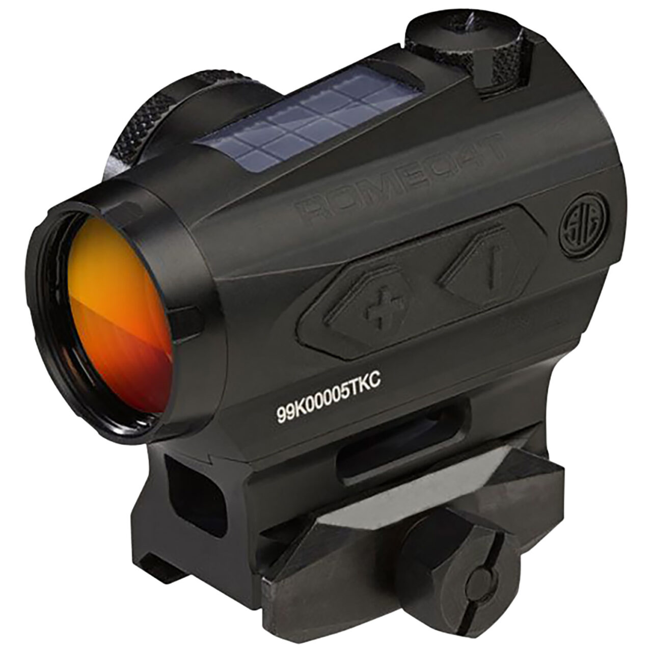 Sig Sauer Electro-Optics SOR43031 Romeo4T Black Anodized 1x20mm 2 MOA Red Ballistic Circle Dot Multi Reticle