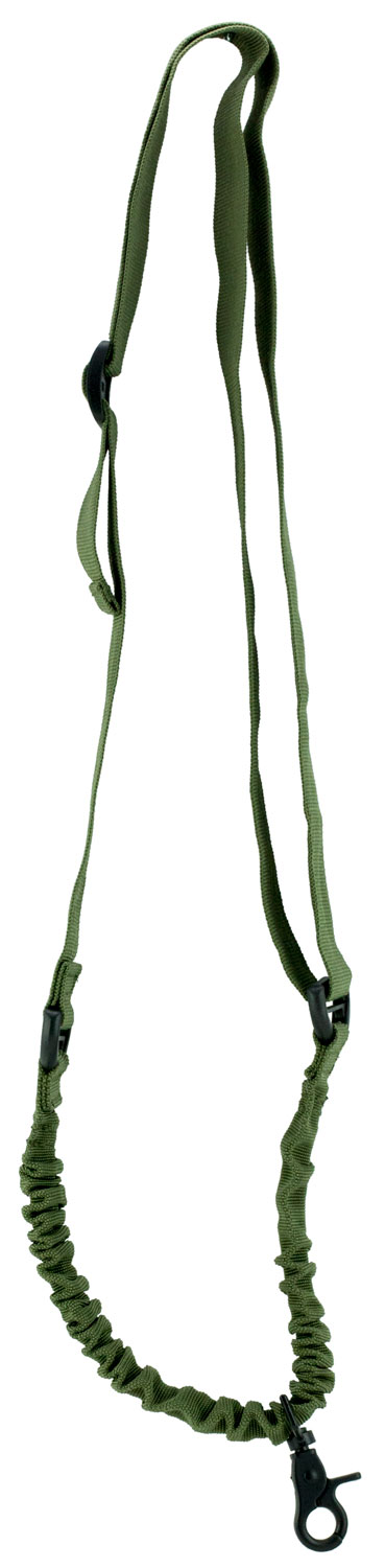 Aim Sports AOPSG One Point made of Green Elastic with 25" OAL & Bungee Design for Rifles