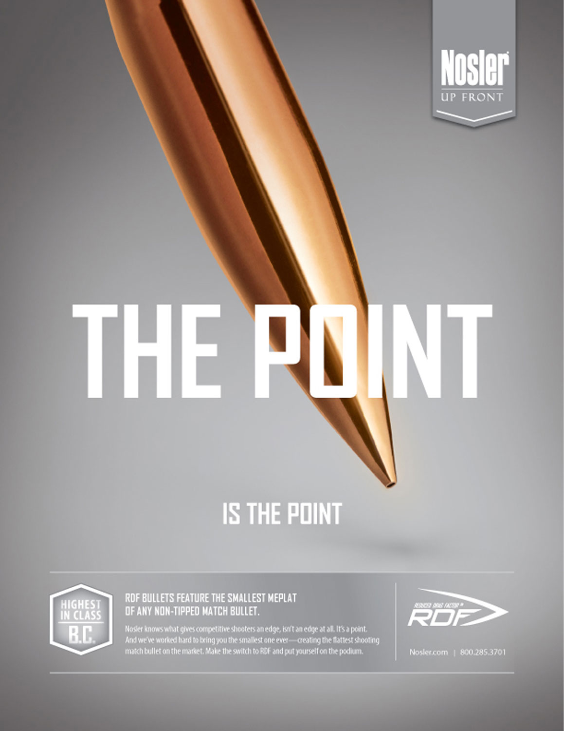 Nosler 53410 RDF Match 6mm .243 105 gr Hollow Point Boat-Tail (HPBT) 100 Per Box - Image 2