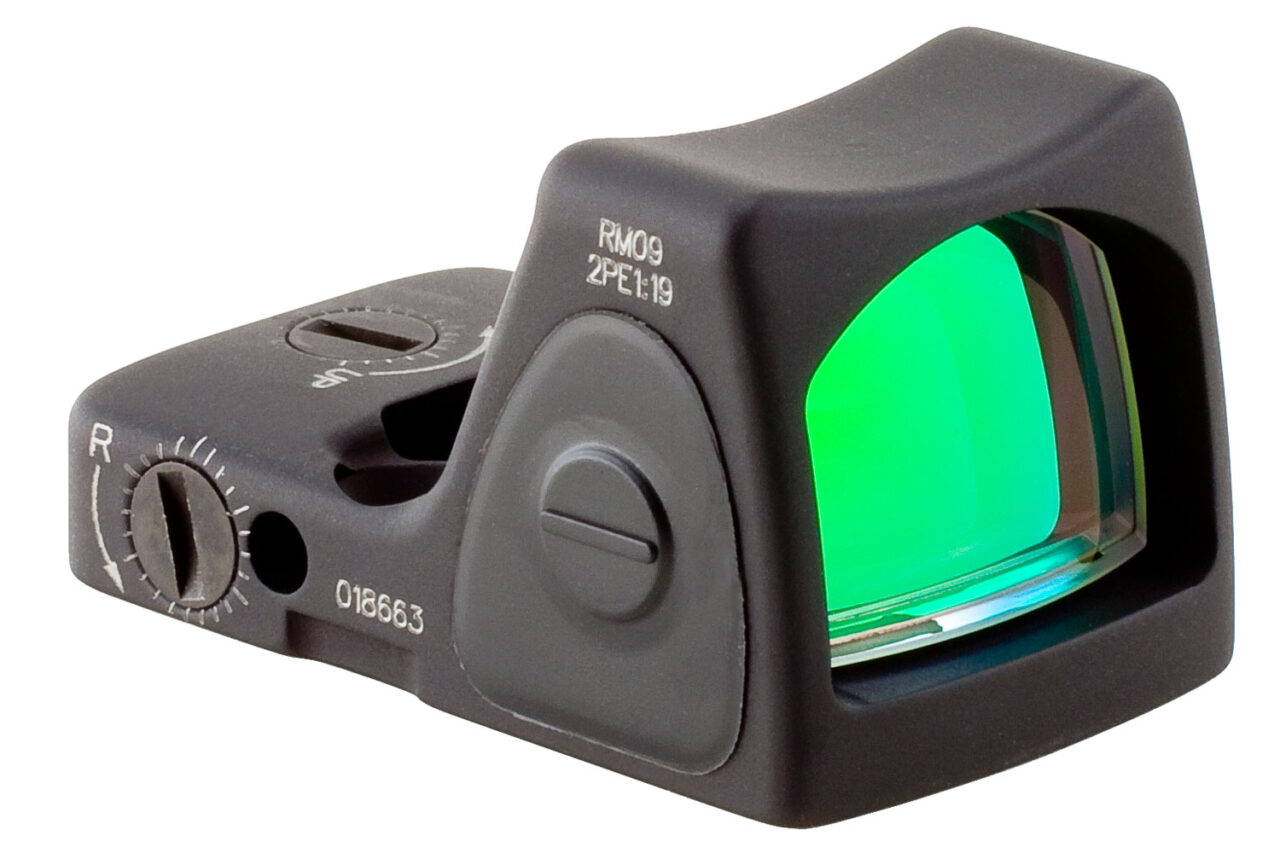 Trijicon 700742 RMR Type 2 Matte Black 22x16mm 1.0 MOA Red Dot Reticle LED