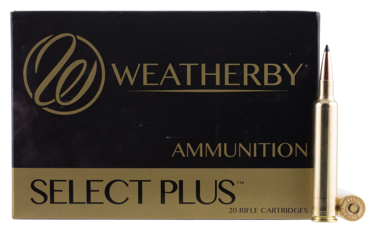 Weatherby F653130SCO Select Plus 6.5-300 Wthby Mag 130 gr Swift Scirocco II 20 Per Box/10 Cs