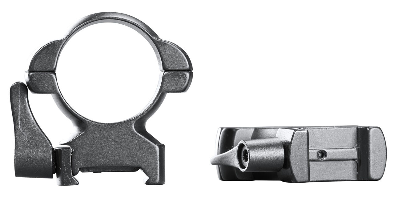 Weaver Mounts 49335 Lever Lok Top Mount 30mm High Matte Black Steel - Image 2