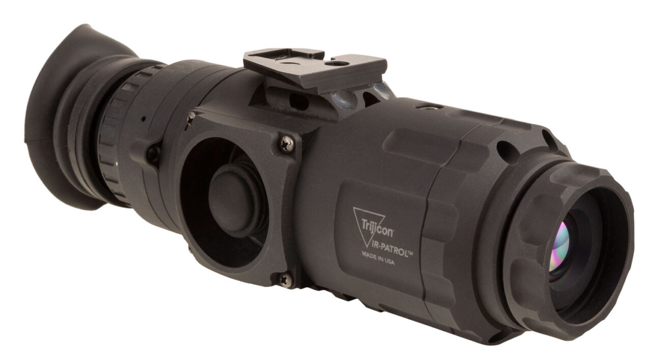 Trijicon EO IRMO300 IR-Patrol M300W Thermal Hand Held/Mountable Scope Black 1x 19mm Multi Reticle 640x480 Resolution Features Wilcox Shoe Interface