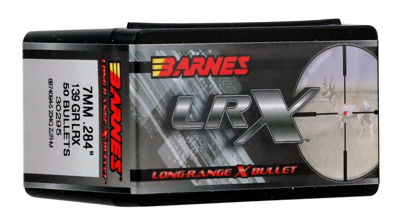 Barnes Bullets 30295 LRX Long Range 7mm .284 139 gr LRX Boat-Tail 50 Per Box - Image 2