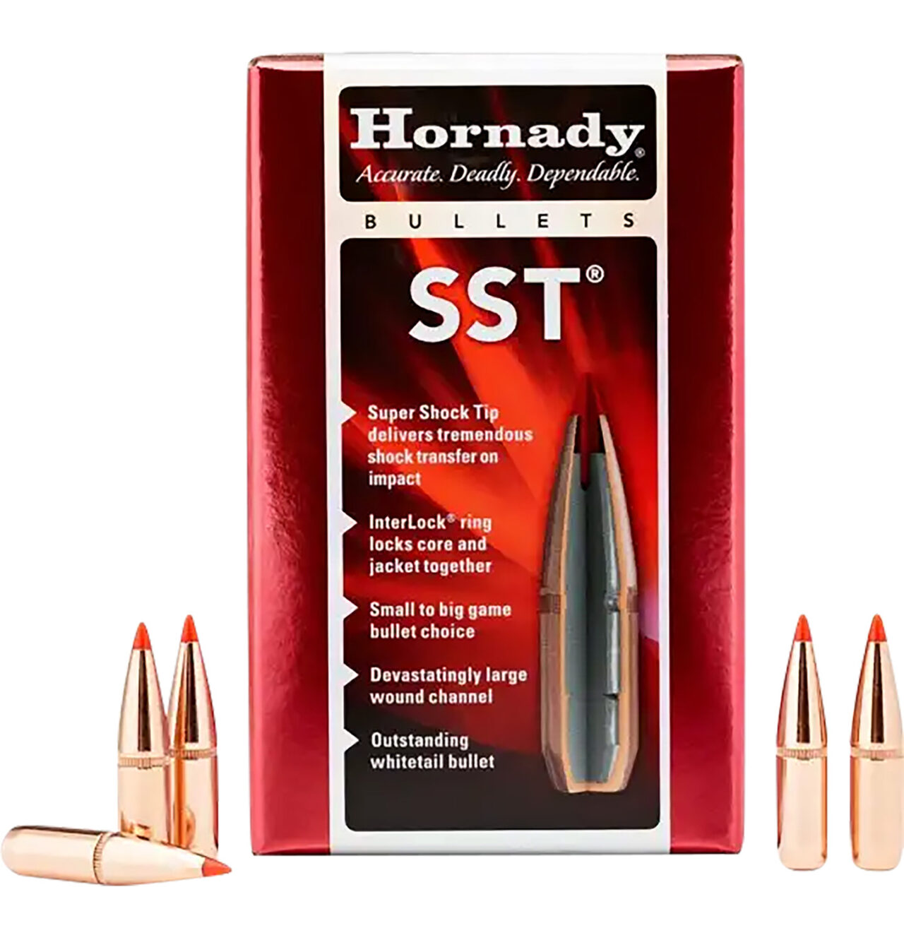 Hornady 33102 SST 338 Cal .338 200 gr Super Shock Tip (SST)