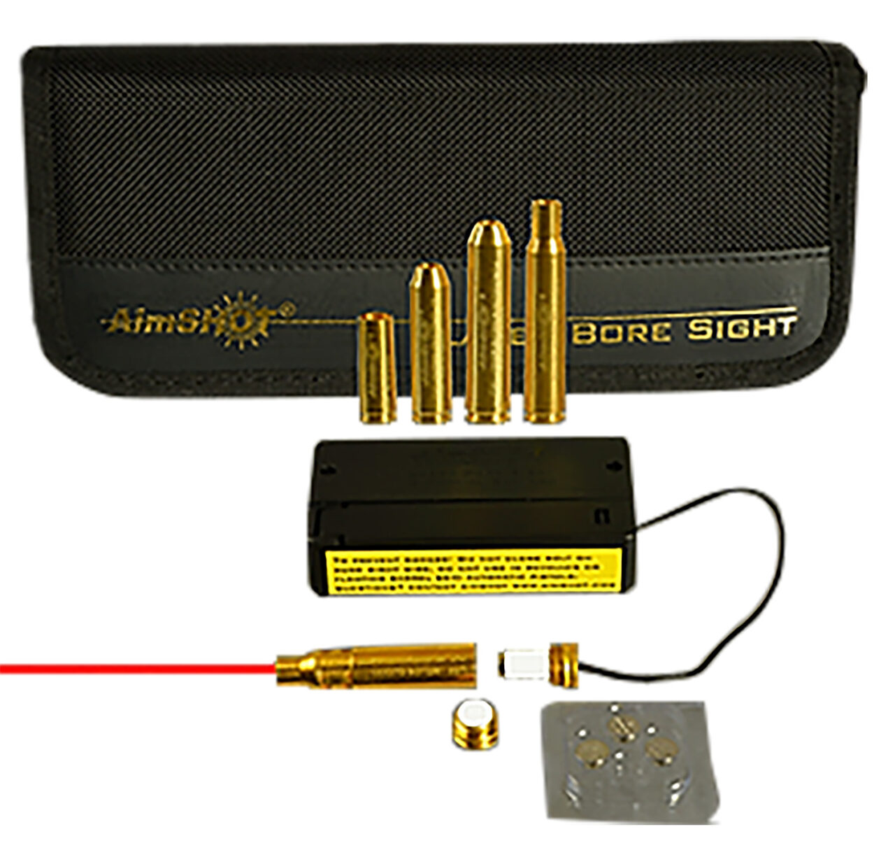 Aimshot MBSKIT3 Modular Rifles Boresighter Kit 243/308 Win/7.62x54mm Chamber Brass