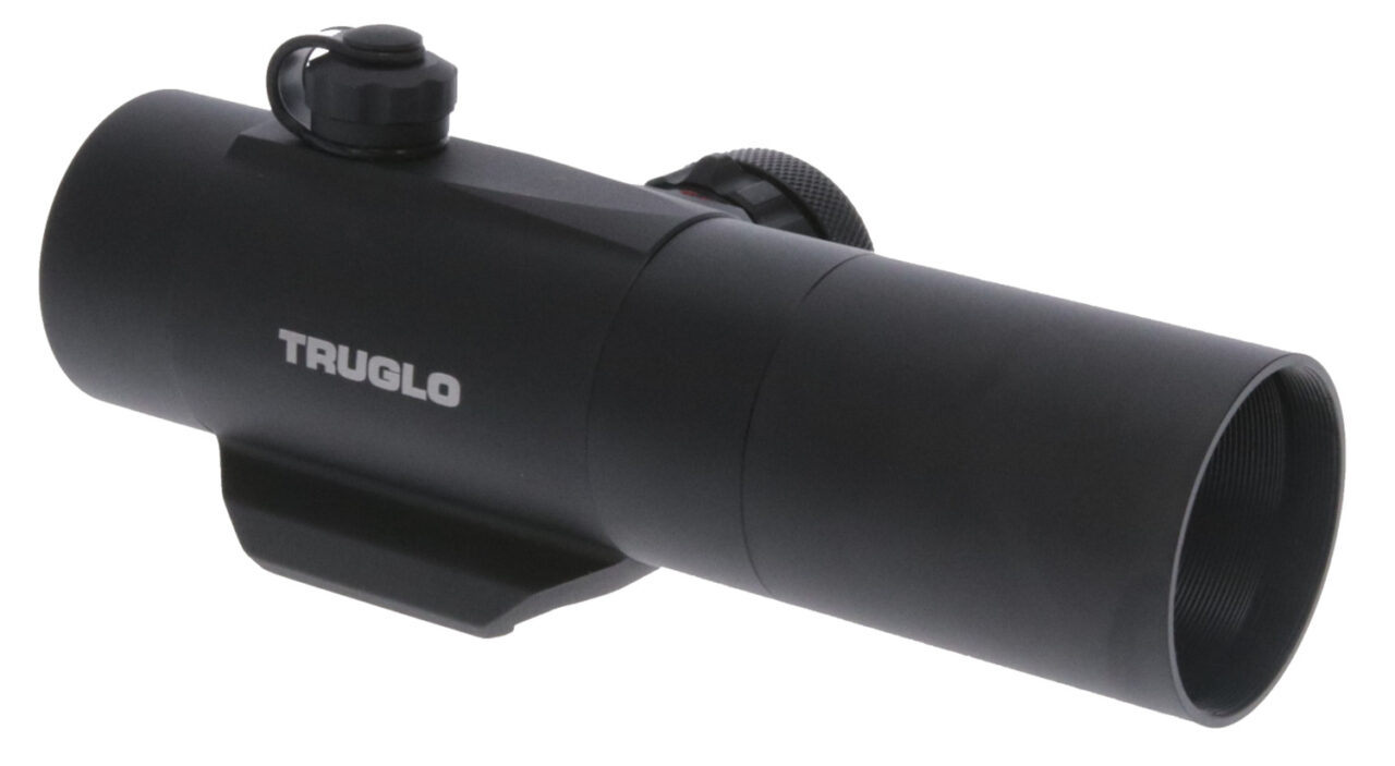 TruGlo TG8030TB Dual•Color Matte Black 1x 30mm 3 MOA Dual•Color Center•Dot