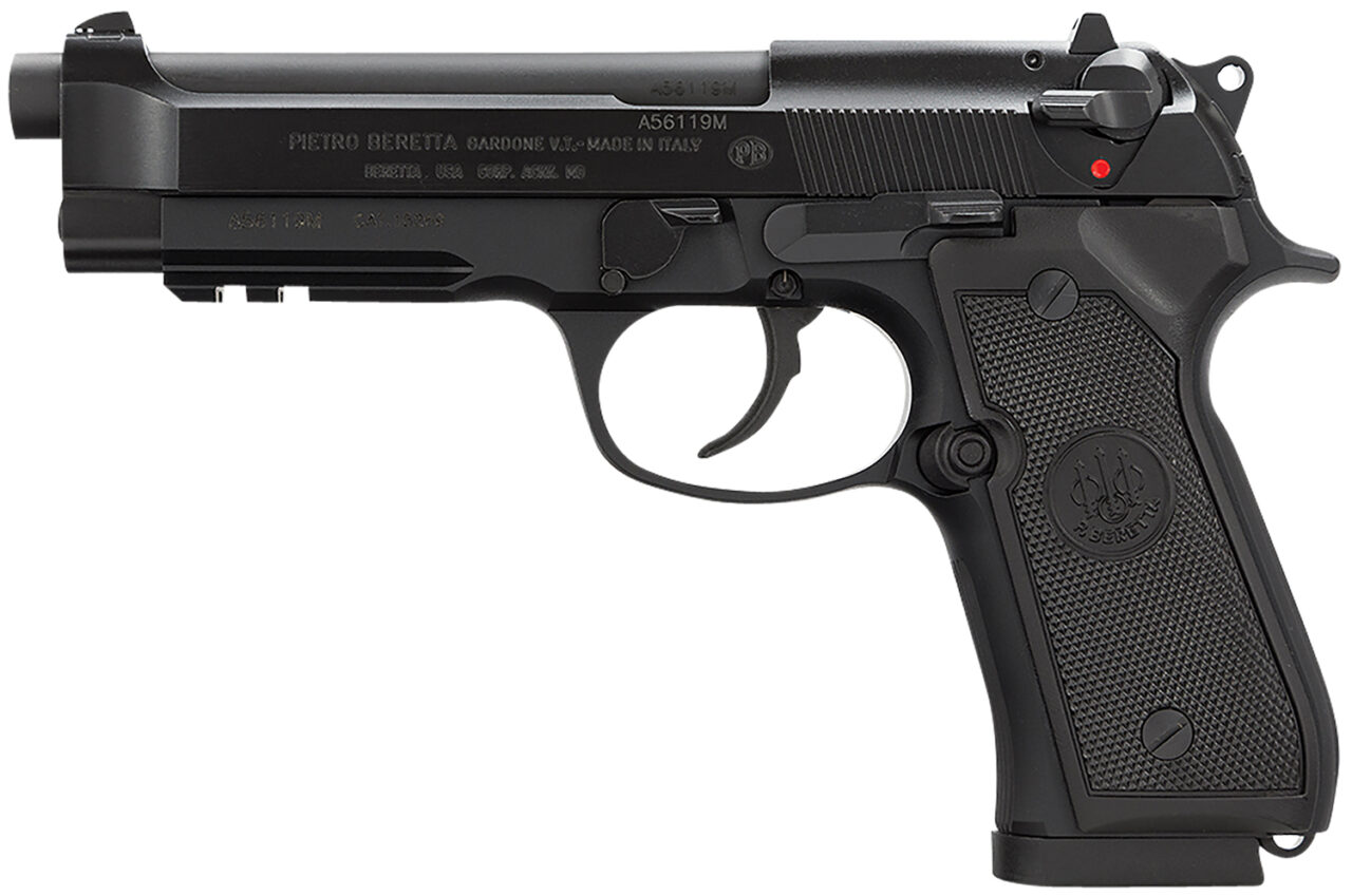 Beretta USA J9A4F11 96A1 40 S&W 4.90" Barrel 10+1, Black Bruniton Alloy Frame, Serrated Steel Slide & Polymer Grip - Image 2