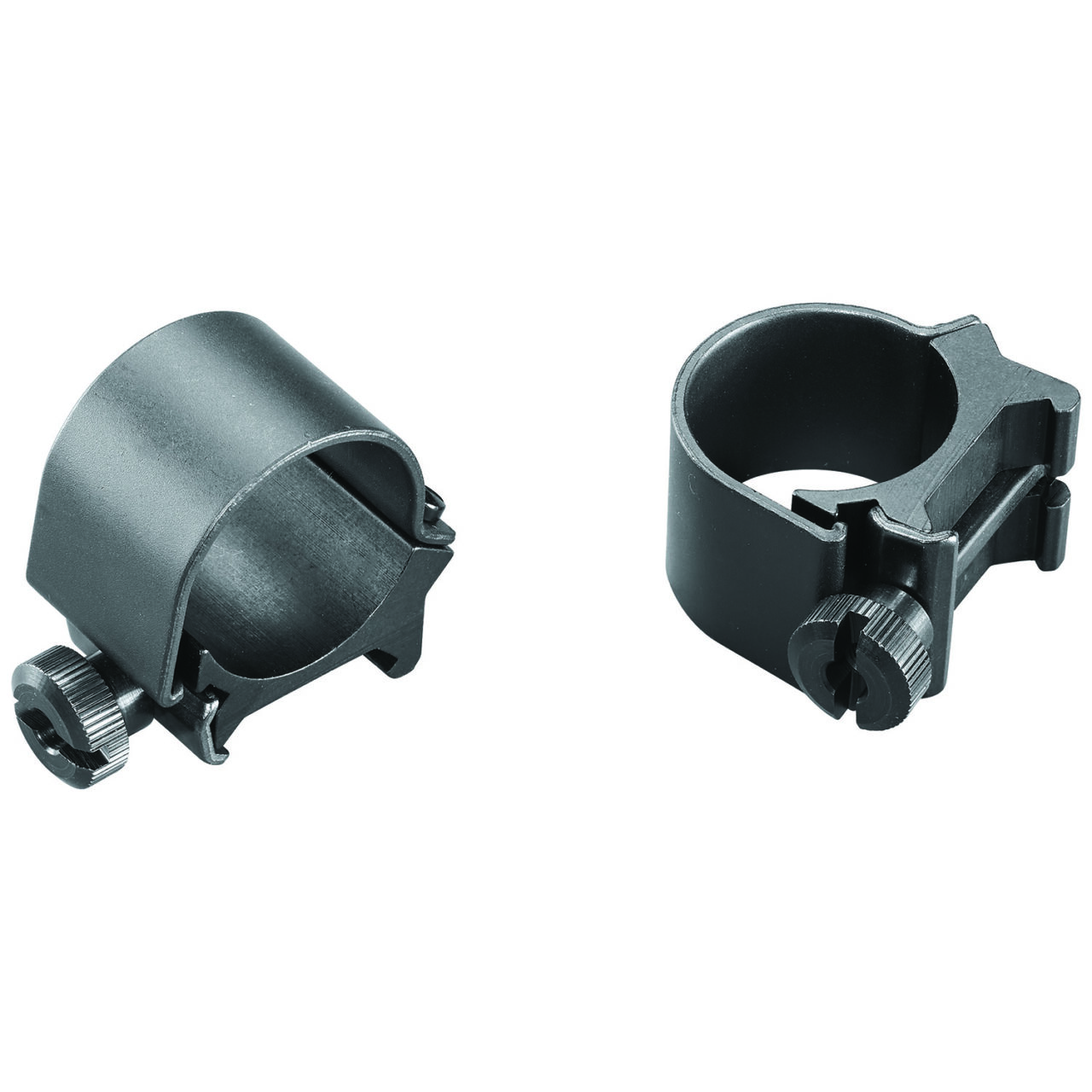 Weaver Mounts 49040 Top Mount Scope Ring Set Matte Black Aluminum 1" Tube Low Quick Detach