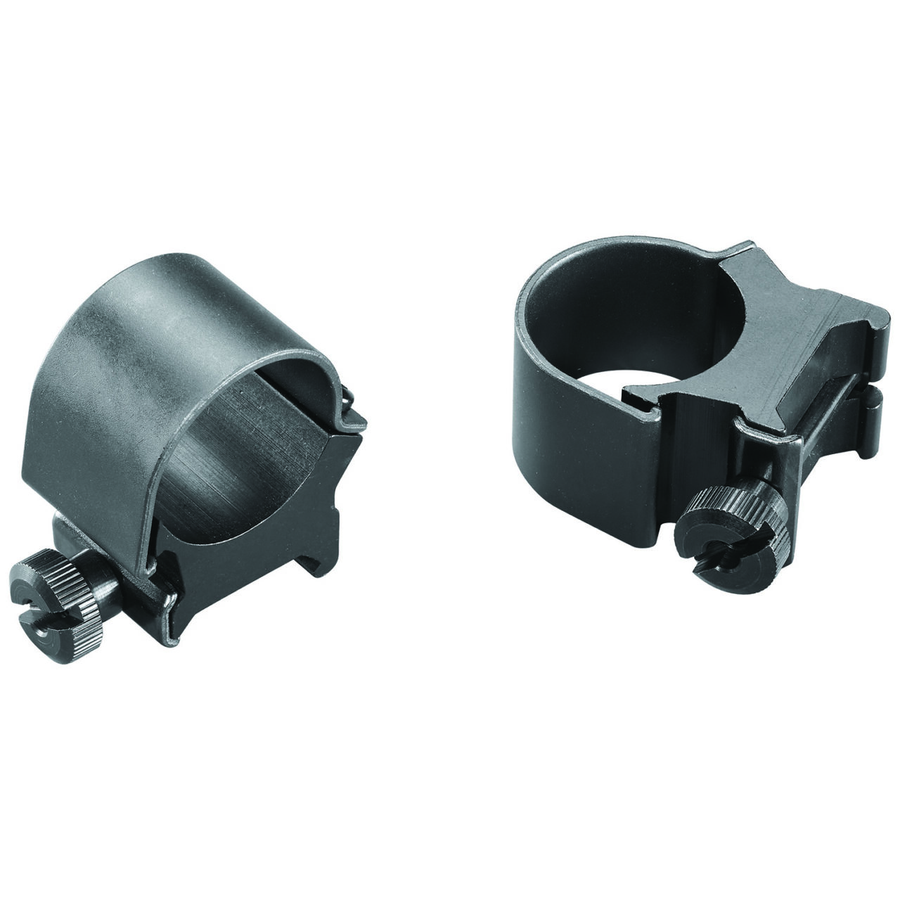 Weaver Mounts 49042 Top Mount Scope Ring Set Matte Black Aluminum 1" Tube High Quick Detach