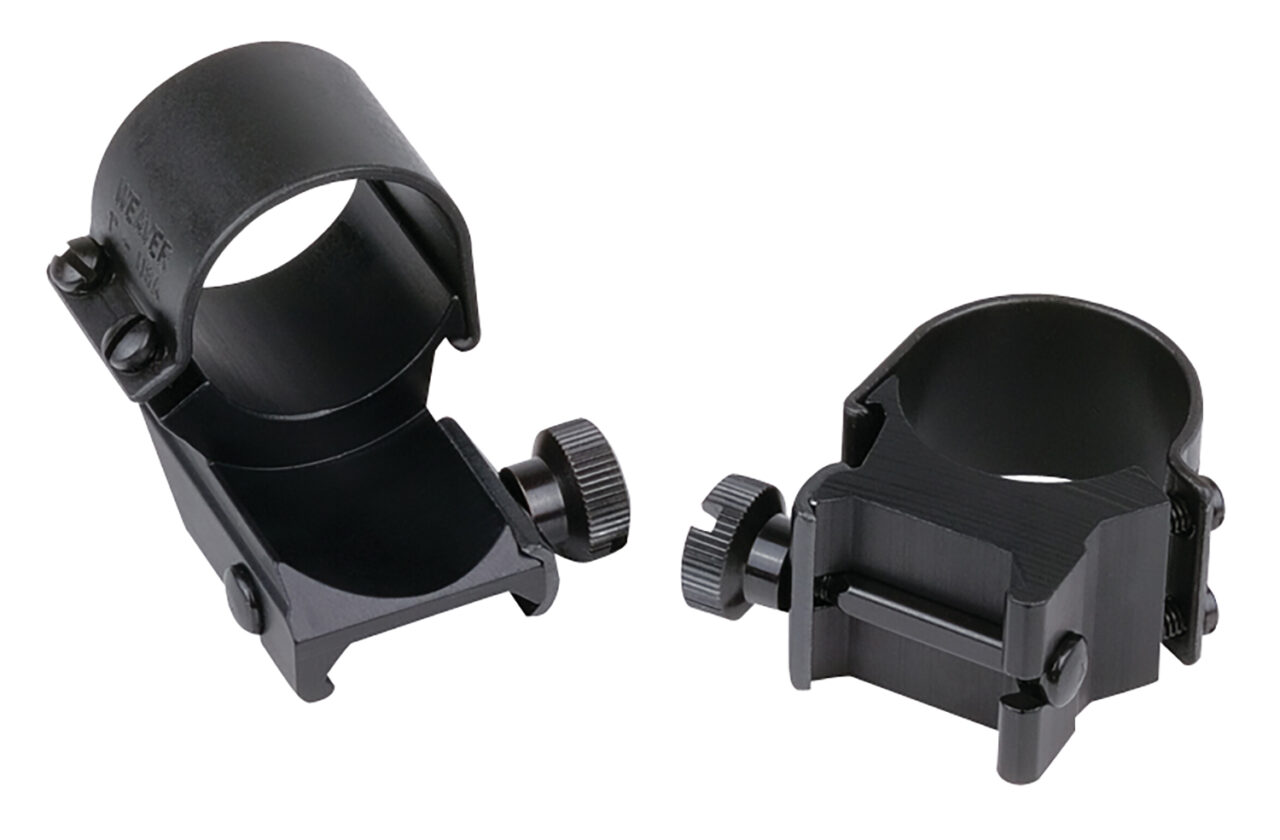 Weaver Mounts 49043 Top Mount Matte Black Aluminum 1" Tube High Quick Detach Extended - Image 3