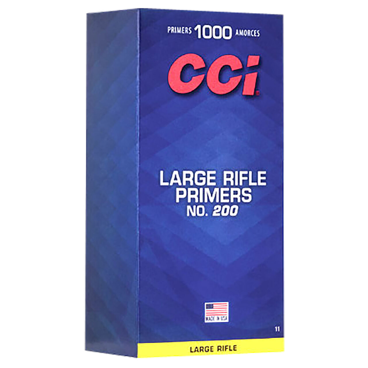 CCI 0011 Standard Rifles No. 200 Large Rifles Multi-Caliber Rifles 1000 Per Pack