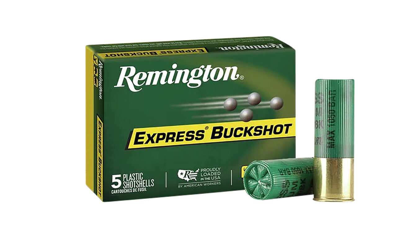 Remington Ammunition 20620 Express Buckshot 12 Gauge 2.75" 00 Buck Shot 5 Per Box/ 50 Cs