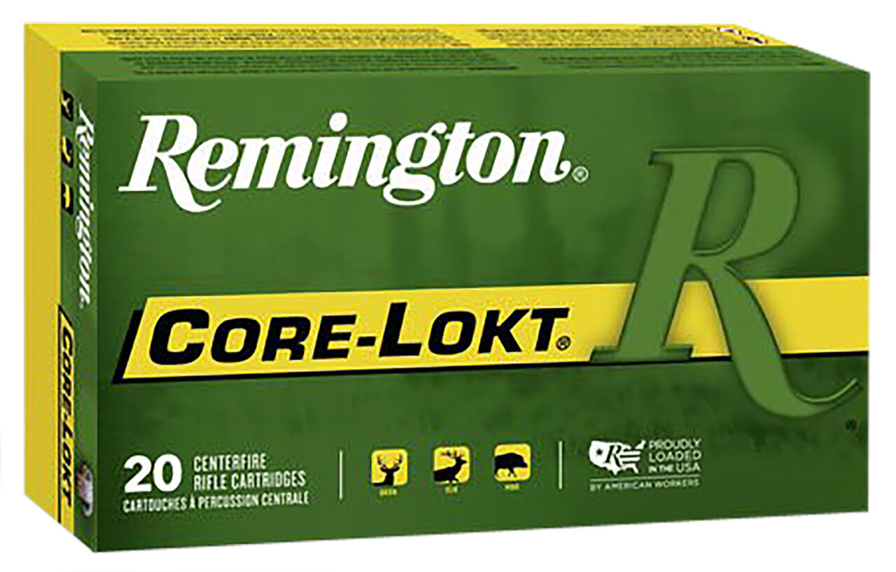Remington Ammunition 21337 Core-Lokt 7mm-08 Rem 140 gr Pointed Soft Point Core-Lokt (PSPCL) 20 Per Box/ 10 Cs