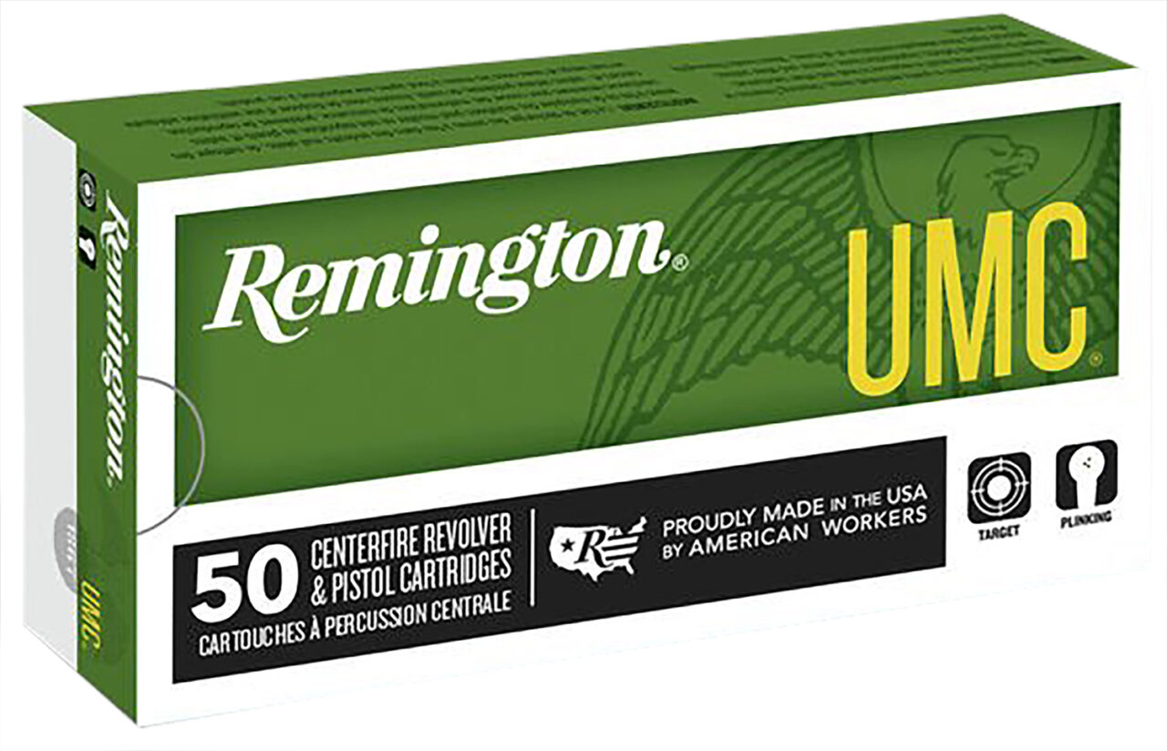 Remington Ammunition 23738 UMC 357 Mag 125 gr Jacketed Soft Point (JSP) 50 Per Box/ 10 Cs