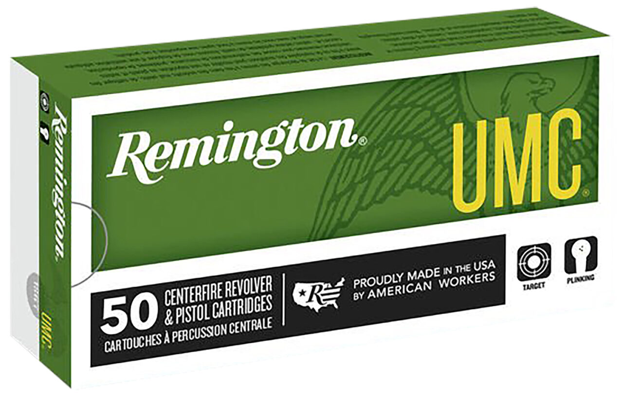 Remington Ammunition 23744 UMC 44 Rem Mag 180 gr Jacketed Soft Point (JSP) 50 Per Box/ 10 Cs